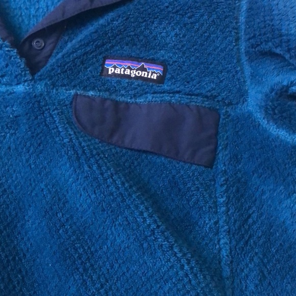 Women’s XS Patagonia Re-Tool Snap Fleece Blue - Picture 2 of 3